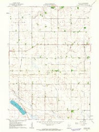 Dudley Minnesota Historical topographic map, 1:24000 scale, 7.5 X 7.5 Minute, Year 1962