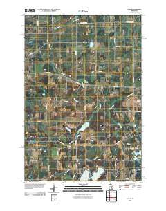 Duelm Minnesota Historical topographic map, 1:24000 scale, 7.5 X 7.5 Minute, Year 2010
