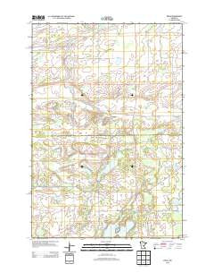 Duelm Minnesota Historical topographic map, 1:24000 scale, 7.5 X 7.5 Minute, Year 2013