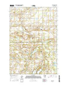 Duelm Minnesota Current topographic map, 1:24000 scale, 7.5 X 7.5 Minute, Year 2016