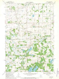 Duelm Minnesota Historical topographic map, 1:24000 scale, 7.5 X 7.5 Minute, Year 1968
