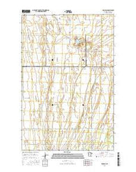Dugdale Minnesota Current topographic map, 1:24000 scale, 7.5 X 7.5 Minute, Year 2016