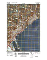 Duluth Minnesota Historical topographic map, 1:24000 scale, 7.5 X 7.5 Minute, Year 2010