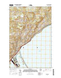 Duluth Minnesota Current topographic map, 1:24000 scale, 7.5 X 7.5 Minute, Year 2016