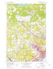 Duluth Heights Minnesota Historical topographic map, 1:24000 scale, 7.5 X 7.5 Minute, Year 1953
