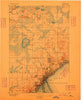 Duluth Minnesota Historical topographic map, 1:62500 scale, 15 X 15 Minute, Year 1895