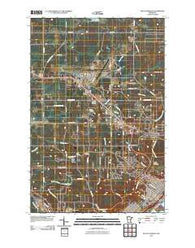 Duluth Heights Minnesota Historical topographic map, 1:24000 scale, 7.5 X 7.5 Minute, Year 2010