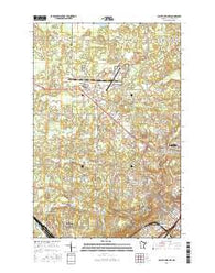 Duluth Heights Minnesota Current topographic map, 1:24000 scale, 7.5 X 7.5 Minute, Year 2016