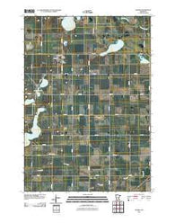 Dundee Minnesota Historical topographic map, 1:24000 scale, 7.5 X 7.5 Minute, Year 2010