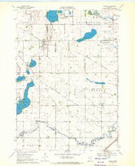 Dundee Minnesota Historical topographic map, 1:24000 scale, 7.5 X 7.5 Minute, Year 1970
