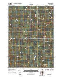 Dunnell Minnesota Historical topographic map, 1:24000 scale, 7.5 X 7.5 Minute, Year 2010