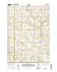 Dunnell Minnesota Current topographic map, 1:24000 scale, 7.5 X 7.5 Minute, Year 2016