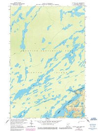 Dutton Lake Minnesota Historical topographic map, 1:24000 scale, 7.5 X 7.5 Minute, Year 1959