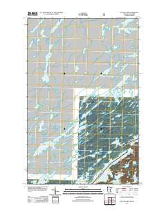 Dutton Lake Minnesota Historical topographic map, 1:24000 scale, 7.5 X 7.5 Minute, Year 2011