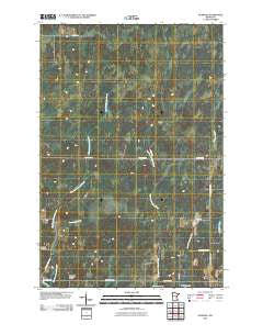 Duxbury Minnesota Historical topographic map, 1:24000 scale, 7.5 X 7.5 Minute, Year 2010