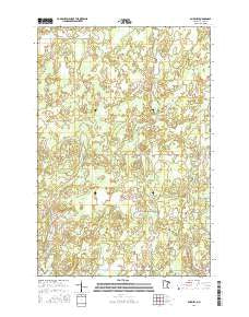 Duxbury Minnesota Current topographic map, 1:24000 scale, 7.5 X 7.5 Minute, Year 2016
