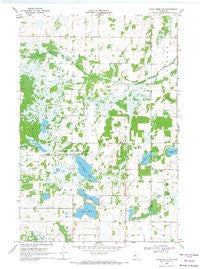 Eagle Bend NW Minnesota Historical topographic map, 1:24000 scale, 7.5 X 7.5 Minute, Year 1969