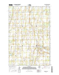 Eagle Bend Minnesota Current topographic map, 1:24000 scale, 7.5 X 7.5 Minute, Year 2016