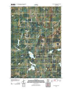 Eagle Bend NW Minnesota Historical topographic map, 1:24000 scale, 7.5 X 7.5 Minute, Year 2010