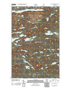 Eagle Mountain Minnesota Historical topographic map, 1:24000 scale, 7.5 X 7.5 Minute, Year 2011