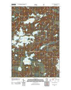 Eagles Nest Minnesota Historical topographic map, 1:24000 scale, 7.5 X 7.5 Minute, Year 2011