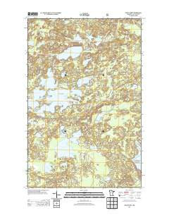 Eagles Nest Minnesota Historical topographic map, 1:24000 scale, 7.5 X 7.5 Minute, Year 2013