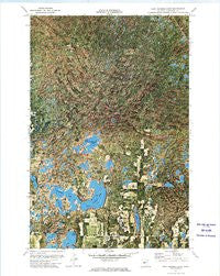East Crooked Lake Minnesota Historical topographic map, 1:24000 scale, 7.5 X 7.5 Minute, Year 1972