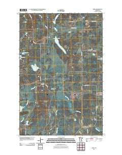 Ebro Minnesota Historical topographic map, 1:24000 scale, 7.5 X 7.5 Minute, Year 2011