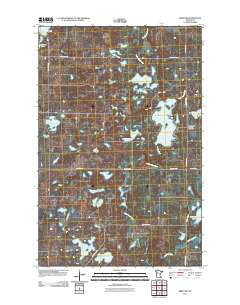 Ebro NW Minnesota Historical topographic map, 1:24000 scale, 7.5 X 7.5 Minute, Year 2011