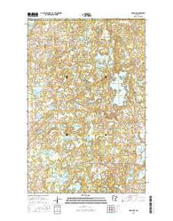 Ebro NW Minnesota Current topographic map, 1:24000 scale, 7.5 X 7.5 Minute, Year 2016