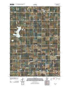 Echo Minnesota Historical topographic map, 1:24000 scale, 7.5 X 7.5 Minute, Year 2010