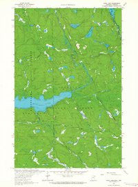 Echo Lake Minnesota Historical topographic map, 1:24000 scale, 7.5 X 7.5 Minute, Year 1963