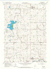 Echo Minnesota Historical topographic map, 1:24000 scale, 7.5 X 7.5 Minute, Year 1965