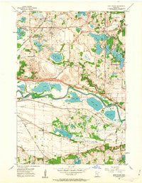 Eden Prairie Minnesota Historical topographic map, 1:24000 scale, 7.5 X 7.5 Minute, Year 1954
