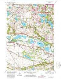 Eden Prairie Minnesota Historical topographic map, 1:24000 scale, 7.5 X 7.5 Minute, Year 1967