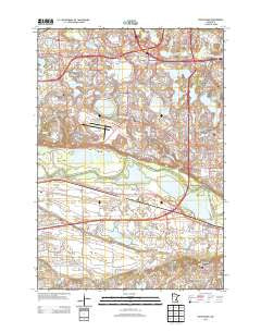 Eden Prairie Minnesota Historical topographic map, 1:24000 scale, 7.5 X 7.5 Minute, Year 2013