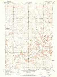 Edgerton NE Minnesota Historical topographic map, 1:24000 scale, 7.5 X 7.5 Minute, Year 1967
