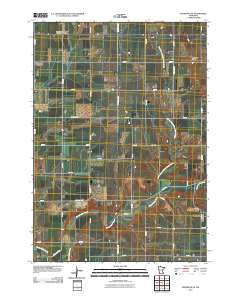 Edgerton NE Minnesota Historical topographic map, 1:24000 scale, 7.5 X 7.5 Minute, Year 2010