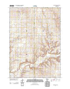 Edgerton NE Minnesota Historical topographic map, 1:24000 scale, 7.5 X 7.5 Minute, Year 2013