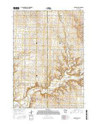 Edgerton NE Minnesota Current topographic map, 1:24000 scale, 7.5 X 7.5 Minute, Year 2016