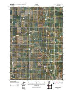 Edgerton North Minnesota Historical topographic map, 1:24000 scale, 7.5 X 7.5 Minute, Year 2010