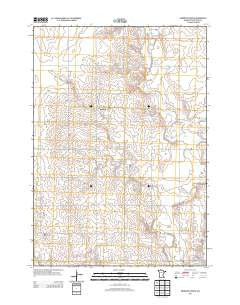 Edgerton North Minnesota Historical topographic map, 1:24000 scale, 7.5 X 7.5 Minute, Year 2013