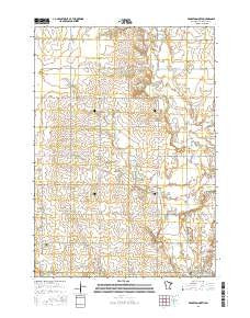 Edgerton North Minnesota Current topographic map, 1:24000 scale, 7.5 X 7.5 Minute, Year 2016