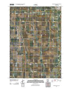 Edgerton South Minnesota Historical topographic map, 1:24000 scale, 7.5 X 7.5 Minute, Year 2010
