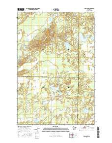 Edna Lake Minnesota Current topographic map, 1:24000 scale, 7.5 X 7.5 Minute, Year 2016