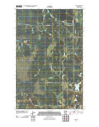 Effie Minnesota Historical topographic map, 1:24000 scale, 7.5 X 7.5 Minute, Year 2010