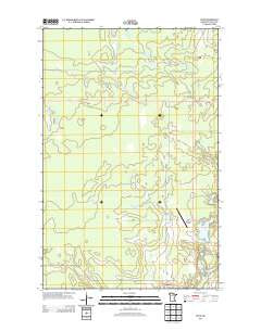 Effie Minnesota Historical topographic map, 1:24000 scale, 7.5 X 7.5 Minute, Year 2013