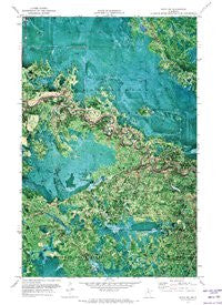 Effie NW Minnesota Historical topographic map, 1:24000 scale, 7.5 X 7.5 Minute, Year 1971