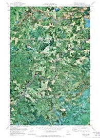 Effie SE Minnesota Historical topographic map, 1:24000 scale, 7.5 X 7.5 Minute, Year 1971