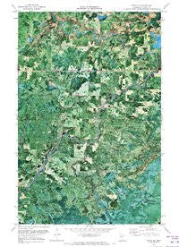 Effie SE Minnesota Historical topographic map, 1:24000 scale, 7.5 X 7.5 Minute, Year 1971